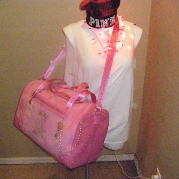 Juicy Couture Exclusive Love Potion Classic Juicy Lover Weekender Bag NWT - Picture 2 of 16